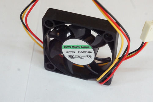 Cooler Turbina De 12 V Medidas De 50x50x10-pack De 4 Unid.