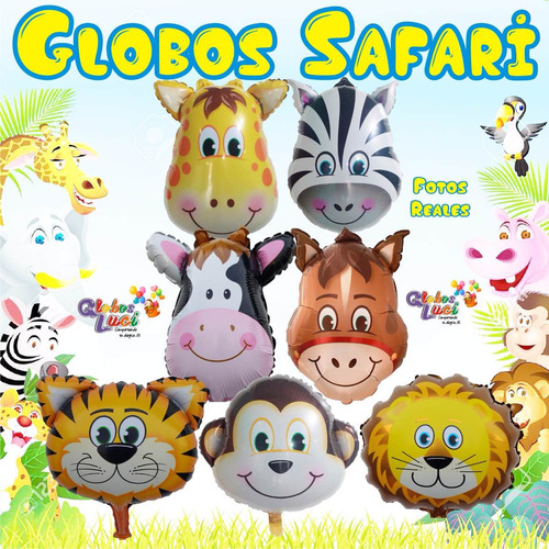 Globos Metalicos Safari