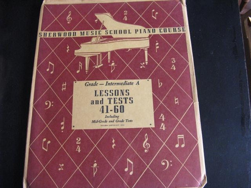 Mercurio Peruano: Libro Piano Sherwood Leccions Int A B2 L60