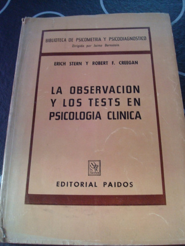 La Observacion Y Los Test En Psicologia Clinica