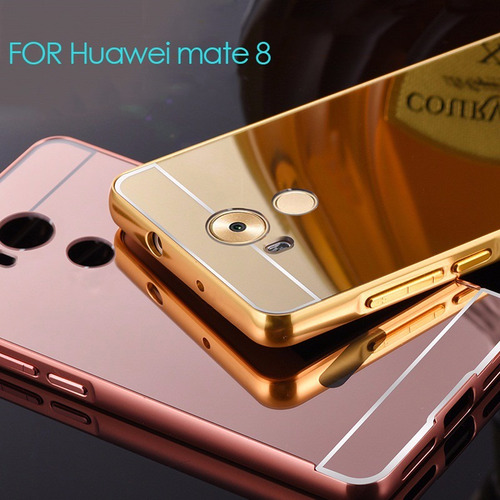 Case Bumper Aluminio Espejo Para Huawei Mate 8