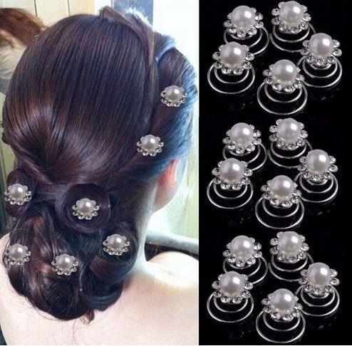 Horquillas Ganchitos Para El Cabello Novias/quinceaños Niñas