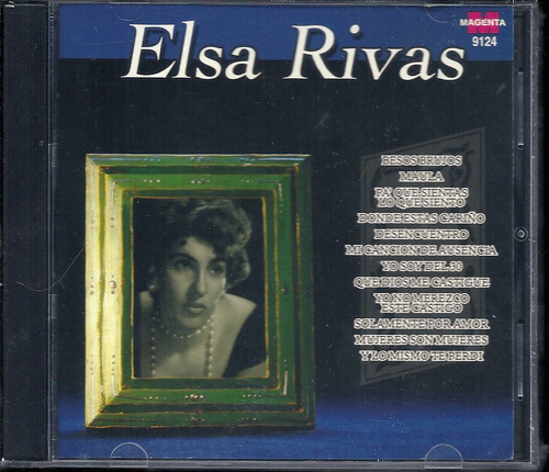 Elsa Rivas Album Idem Tema Besos Brujos Magenta Cd Sellado 