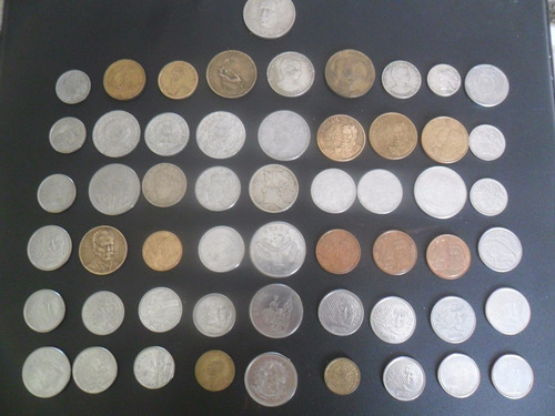 Brasil  55 Monedas Diferentes