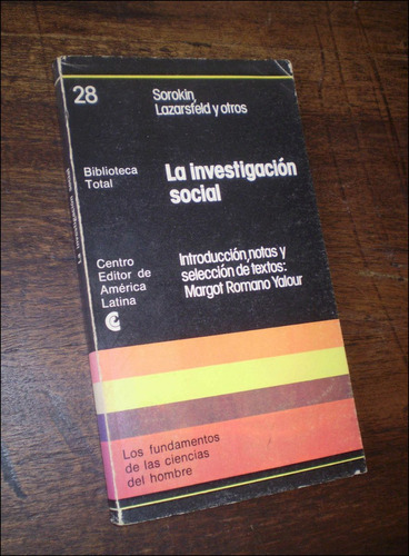 La Investigacion Social _ Sorokin Lazarsfeld Etc - Ceal