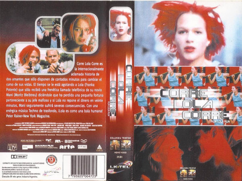 Corre Lola Corre Vhs Lola Rennt Run Lola Run Franka Potente