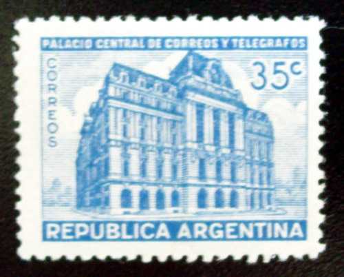 Argentina, Sello Gj 885 Correos Y Telégrafos Mint L4888