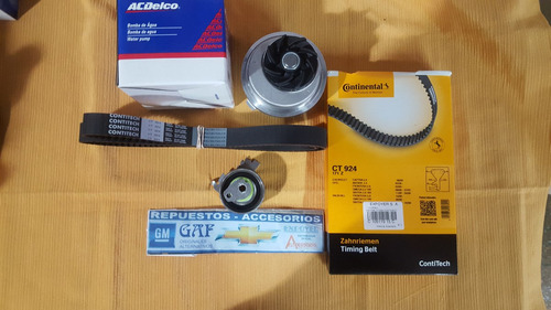 Kit Distribucion Y Bomba De Agua Chevrolet Vectra 2.2 16v