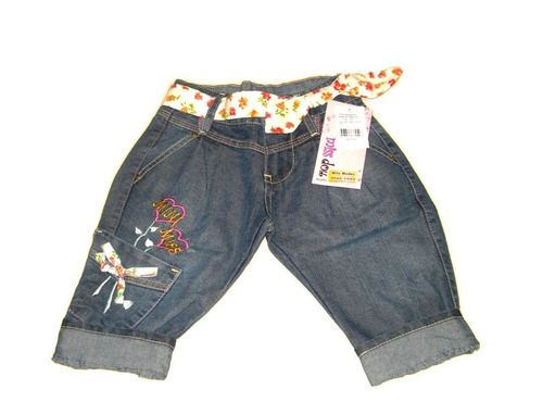 Calça Jeans Feminina Infantil Kids Miss Doll