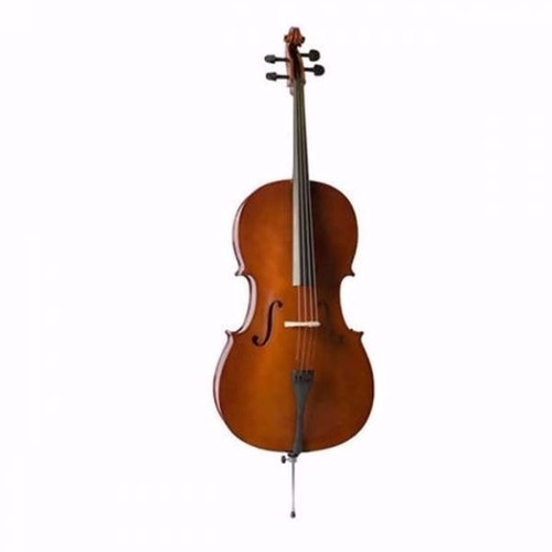 Valencia Ce160f Cello Estudio 4/4 Estilo Frances Solido Fund