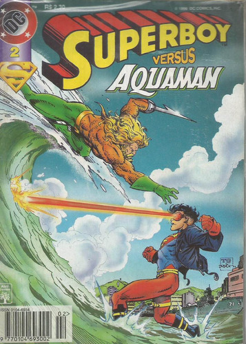 Superboy 02 2ª Serie - Abril 2 - Bonellihq Cx09 B19