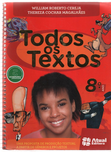 Todos Os Textos 8º Ano - William Roberto - Thereza Magalhães