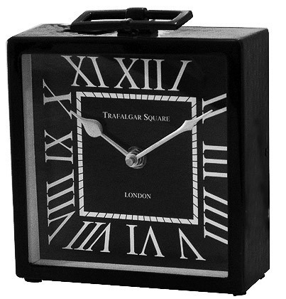 Reloj De Mesa Metalico Imitación Trafalgar Square