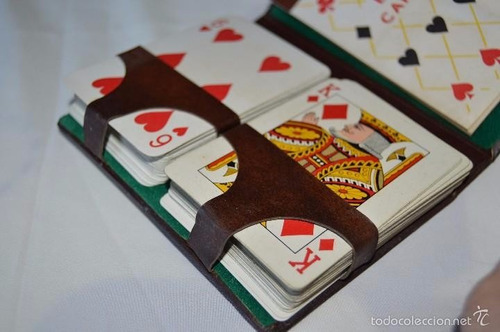 Juego Póker Casino Asar Estuche  100% Plastic Cartas 4809