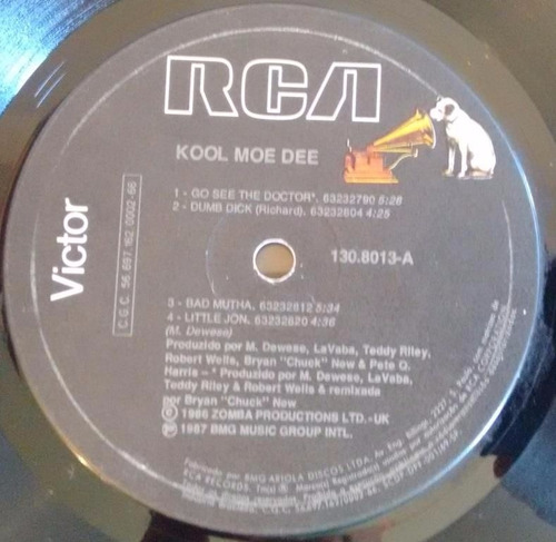 Kool Moe Dee - Kool Moe Dee (lp)