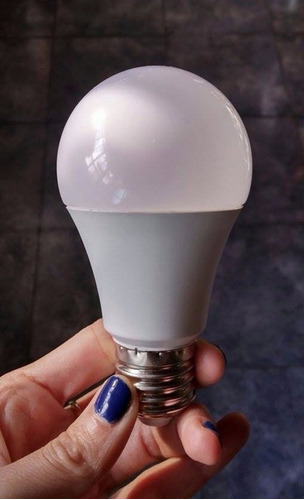 Imagen 3 de 5 de Lampara Led 9w Luz Friz X 10 Uni E27 Casa 220v