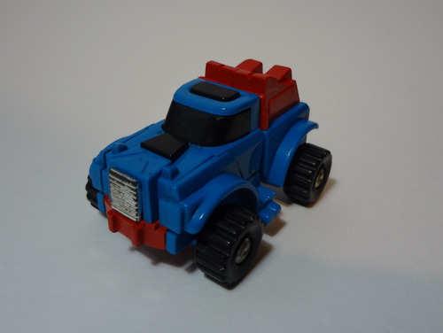 Transformers Estrela Gears (pickup) Azul/vermelho - Anos 80