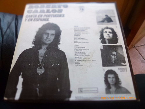 Vinilo Lp De Roberto Carlos Canta En Español-portugues (u480