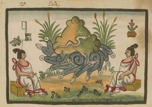 Lienzo Tela Canvas Códice Tovar Tula Cultura Azteca 50 X 71