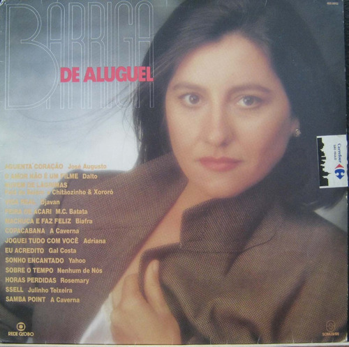 Barriga De Aluguel Lp Vinil Trilha Novela Nacional Lp 10534