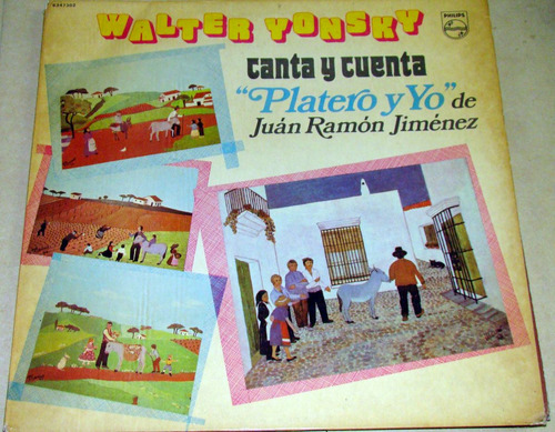 Walter Yonsky Canta Y Cuenta Platero Y Yo Lp   / Kktus