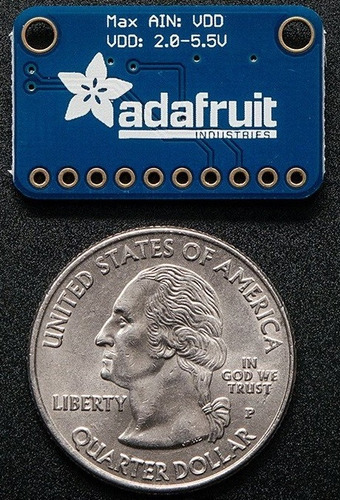 Imagen 3 de 3 de Ads1015 12-bit Adc - 4ch C Amplificador De Ganancia Adafruit
