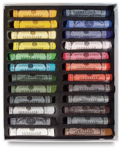 Imagen 2 de 5 de Sennelier Pastel Blando A L´ecu X 24 Unidades