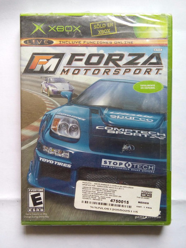 Forza Motorsport Xbox Original Nuevo Y Sellado Trqs