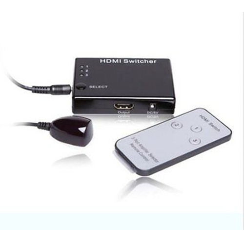 Imagen 4 de 6 de Switch Hdmi 3 X 1 Con Control Remoto (3 Entradas 1 Salida)