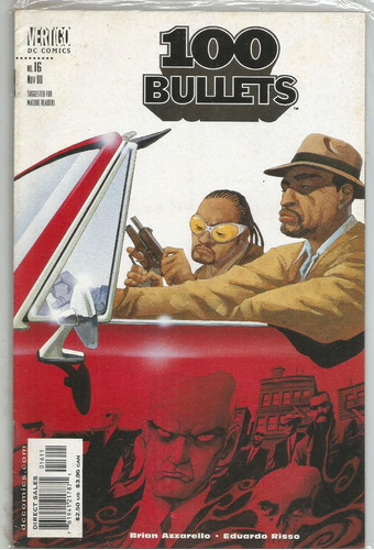 100 Bullets N° 16 - Em Inglês - Editora Vertigo - Formato 17 X 26 - Capa Mole - 2000 - Bonellihq Cx02 Abr24