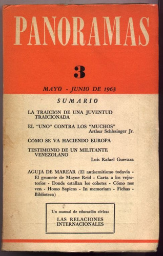 Panoramas 3 - 1963 Centro Estudios Y Documentación Sociales