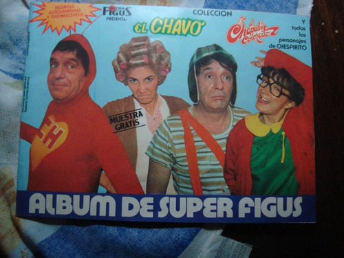 Album De Figuritas El Chavo Con 48 Figuritaspegadas