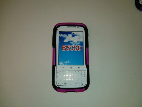 Estuche Acrilico Goma Samsung B5330 Chat