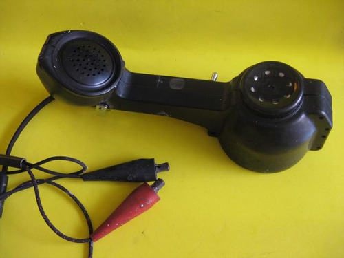 Mundo Vintage: Viejo Telefono Operador Clavija Poste Cj7 Tyo