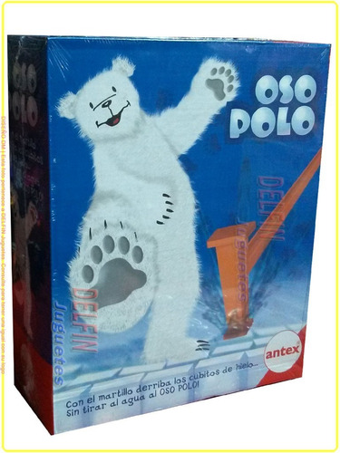 Imagen 2 de 5 de Oso Polo Juego De Mesa Simil Rompe Hielos Antex