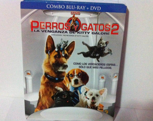 Como Perros Y Gatos 2  Blu Ray  + Dvd   Dos Discos