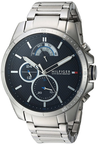 Reloj Tommy Hilfiger Para Hombre 1791348 Acero Inoxidable