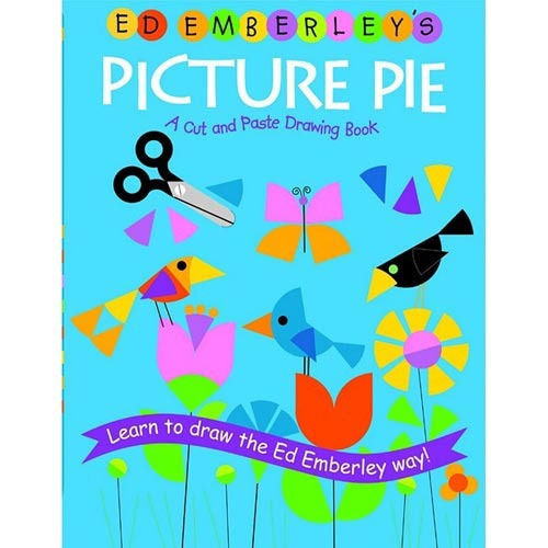 Pie De Foto De Ed Emberley: Un Cortar Y Pegar Dibujo Libro