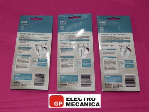 Protector De Tension Para Lavarropas 2200w Stand By