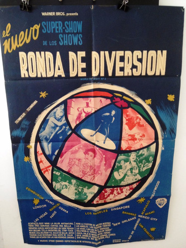 Afiche De Cine Original - Original - Ronda De Diversion