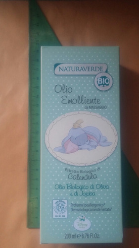 Aceite Natural Para Masajes Baby Disney (recien Nacidos)