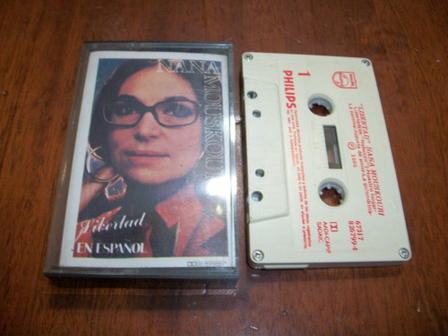 Nana Mouskouri* Libertad* En Español  Cassette De Coleccion