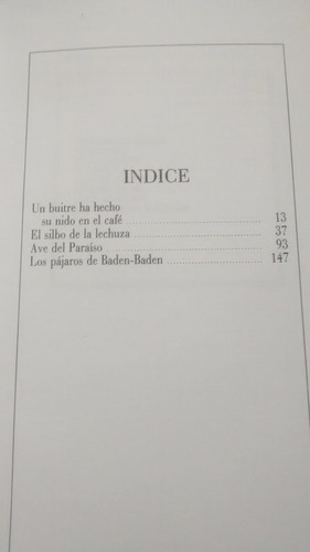 Imagen 3 de 3 de Los Pajaros De Baden-baden - Ignacio Aldecoa - Ed. Iberia
