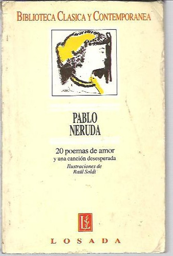 20 Poemas De Amor - Neruda - Ed. Losada - Dyf - Usado