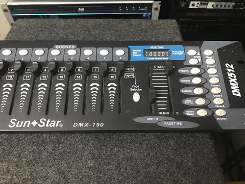 Computer Lamp Controller Sun Star   Dmx 512