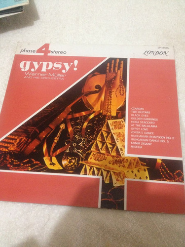 Werner Muller Gypsy Disco De Vinil Original 