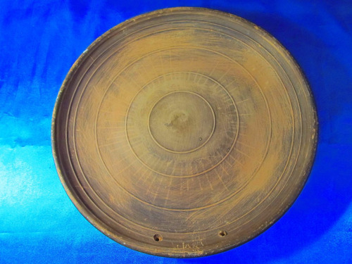 El Arcon Plato Artesanal De Madera Labrado En Relieve 17076