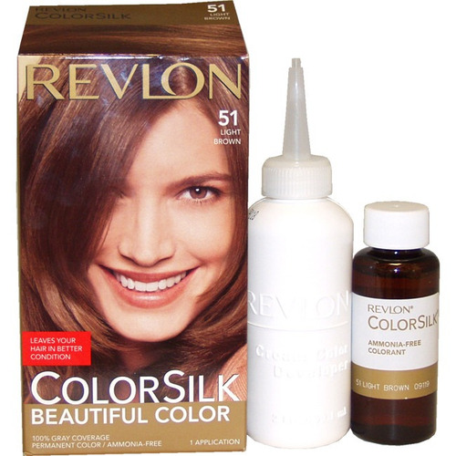 Revlon Colorsilk N 51 Castaño Claro Pack X 4 Un V Beautyshop