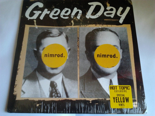 Green Day Nimrod.(vinilo Coloreado Nuevo Sellado)