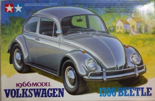 Auto Volkswagen 1300 Beetle Vocho Escala 1/24 Tamiya 24136